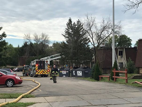 Thurston Lane Structure Fire