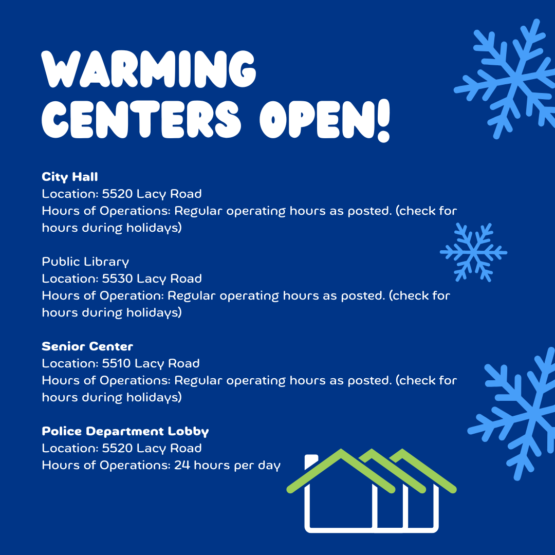 Warming Centers 2025