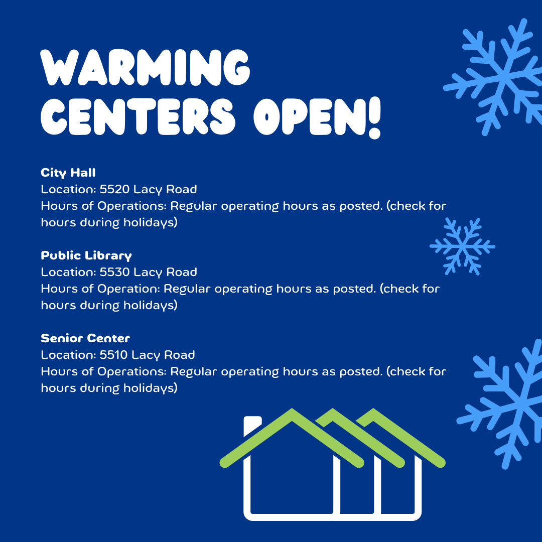Warming Centers NEW