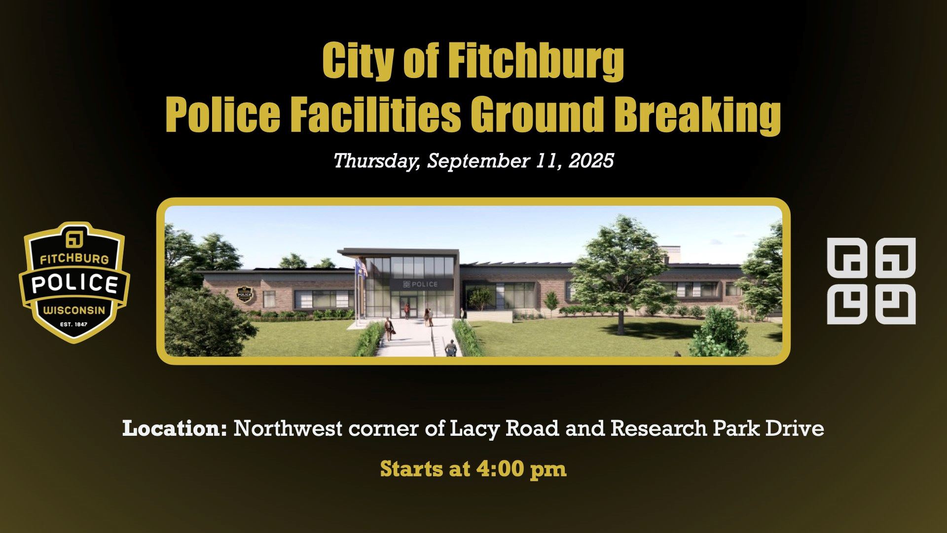 Police Services Facility Groundbreaking Image