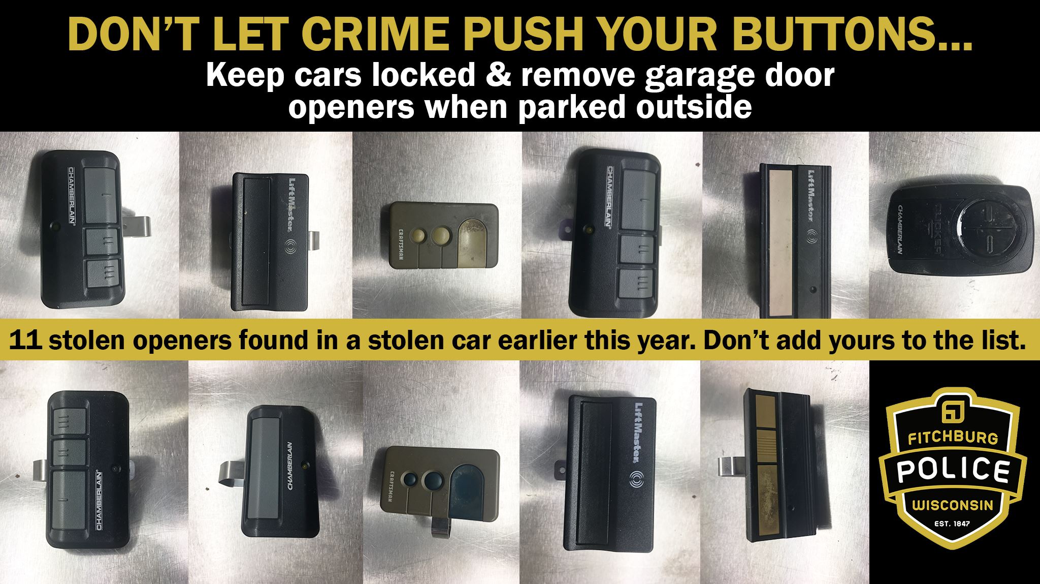crime push your buttons