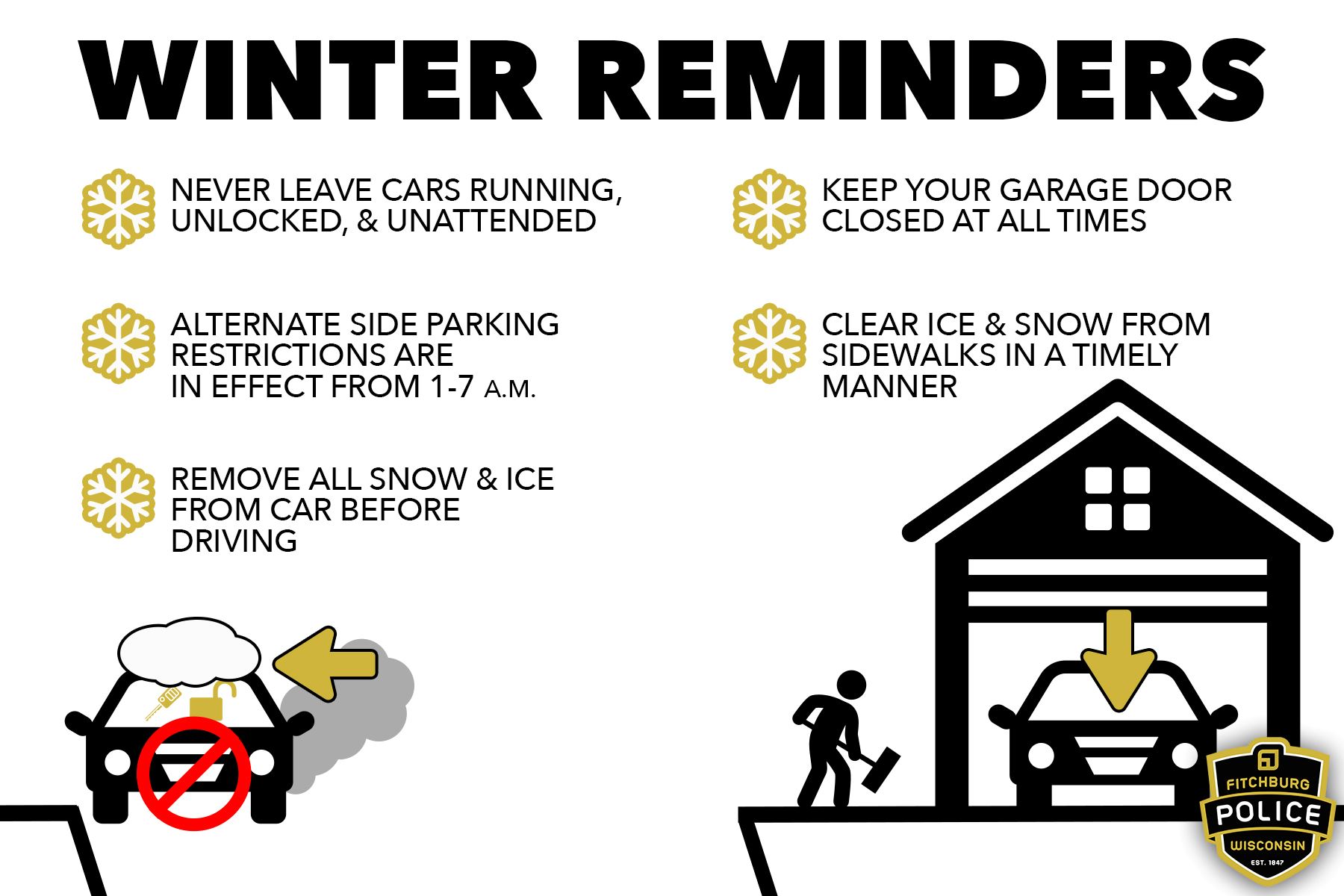 winter reminders