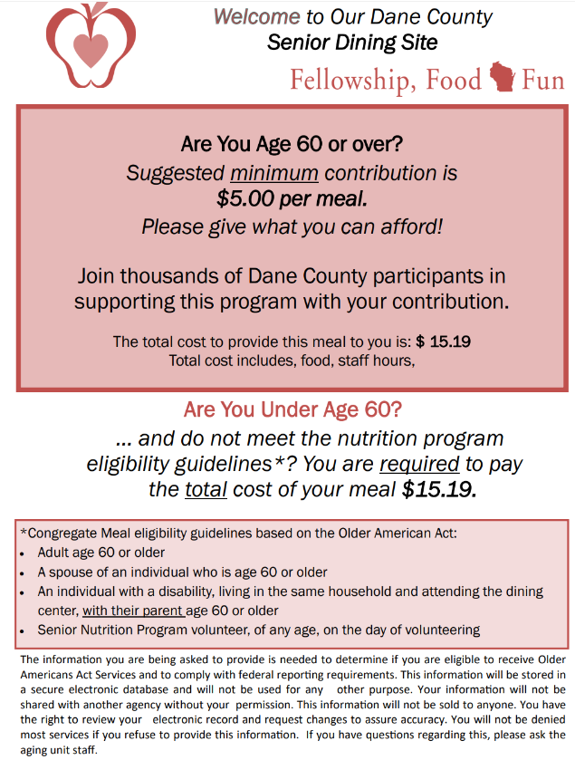 meal program updates for city page